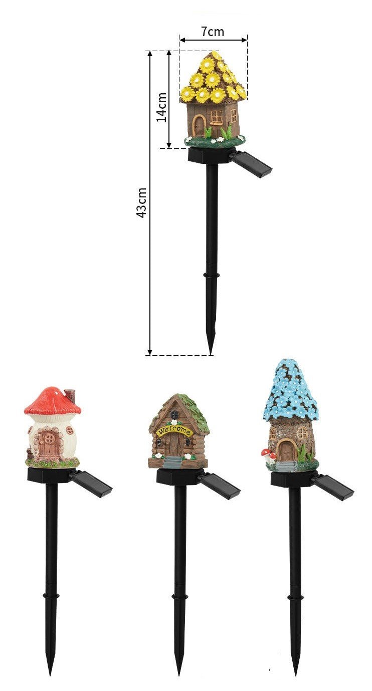 Fairy House Solar Light - Welcome GARDEN & OUTDOOR at World Of Decor NZ