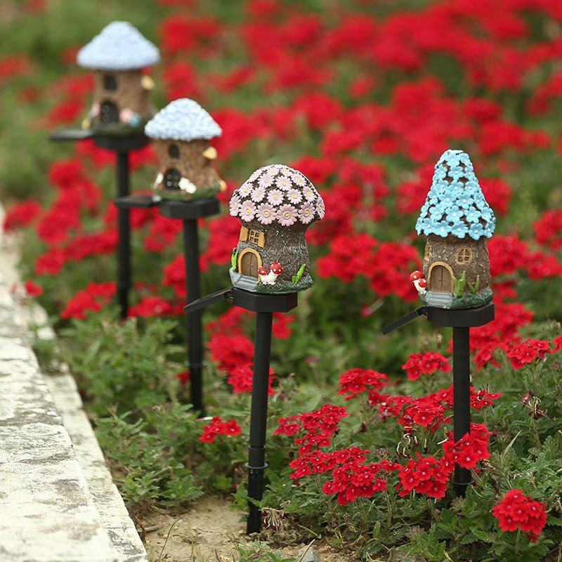 Fairy House Solar Light - Welcome GARDEN & OUTDOOR at World Of Decor NZ