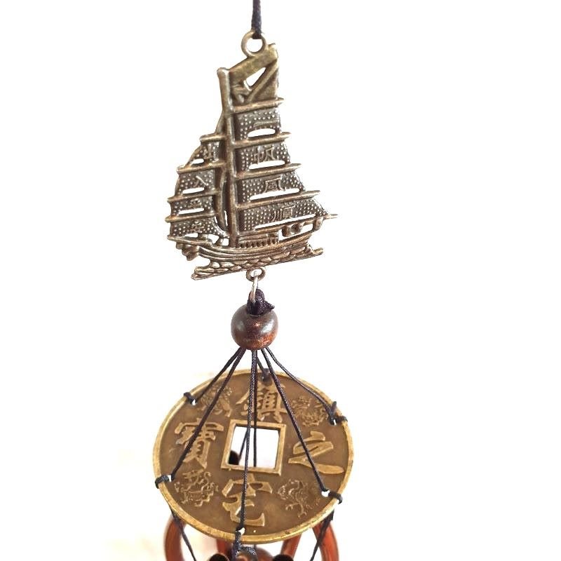 Feng Shui Windchime - Wealth Ship Windchimes & Outdoors at World Of Decor NZ