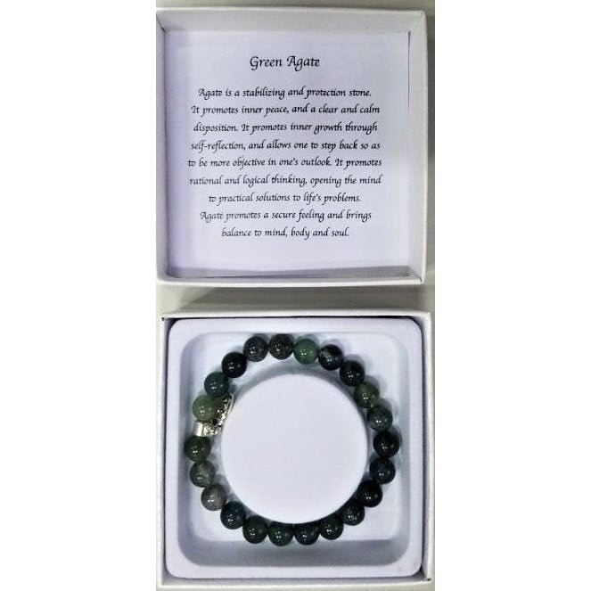 Green Agate bracelet at World Of Decor NZ
