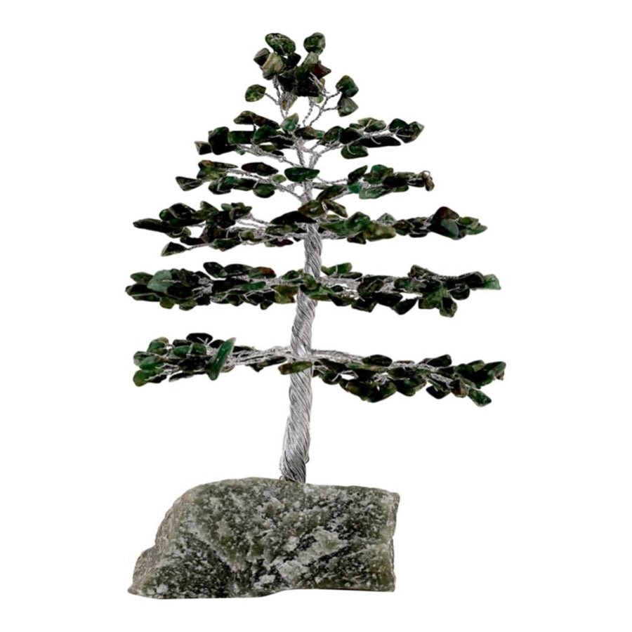 Green Aventurine Crystal Tree Crystal, Crystal Suncatcher & Gem Tree at World Of Decor NZ