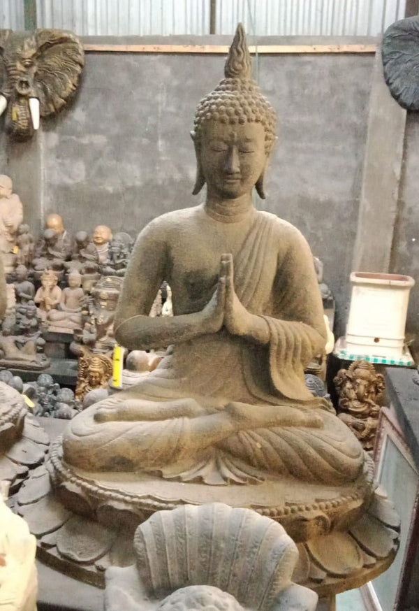 Greeting Buddha Sitting Statue 110cm at World Of Decor NZ