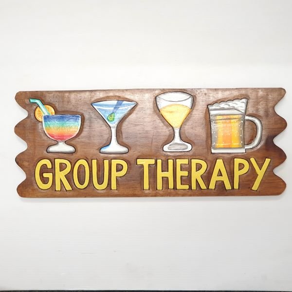 Group Therapy Sign at World Of Decor NZ