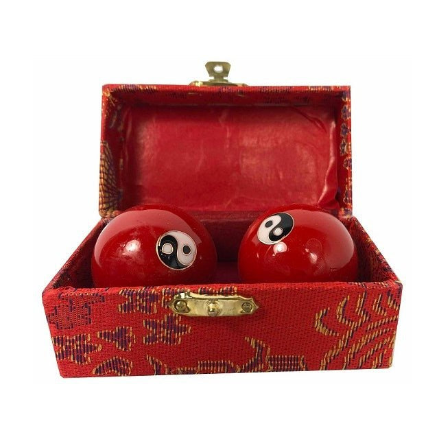 Health Ball Red Yin Yang World Of Decor