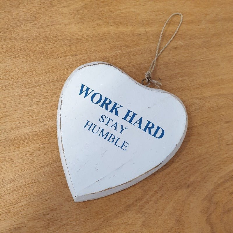 Heart Hanging Work Wall Art, Affirmations & Hangings at World Of Decor NZ