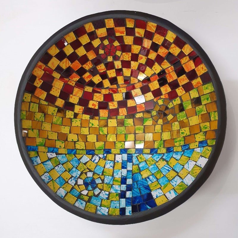 Hunder Bowl Style 1 - Large Mosaics at World Of Decor NZ