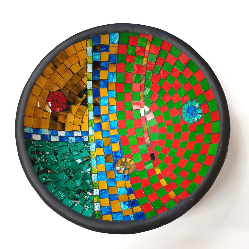 Hunder Bowl Style 4 - Large Mosaics at World Of Decor NZ