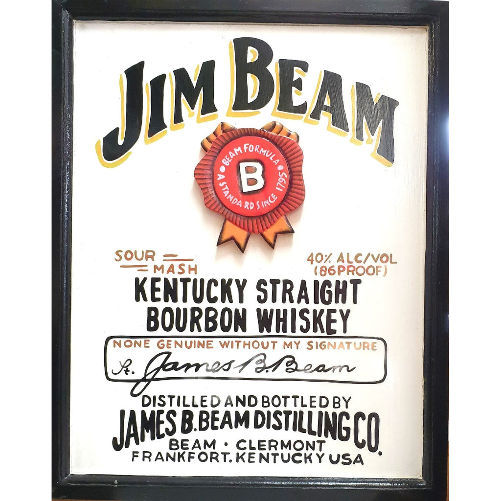 Jim Beam Plaque WALLHANGING at World Of Decor NZ