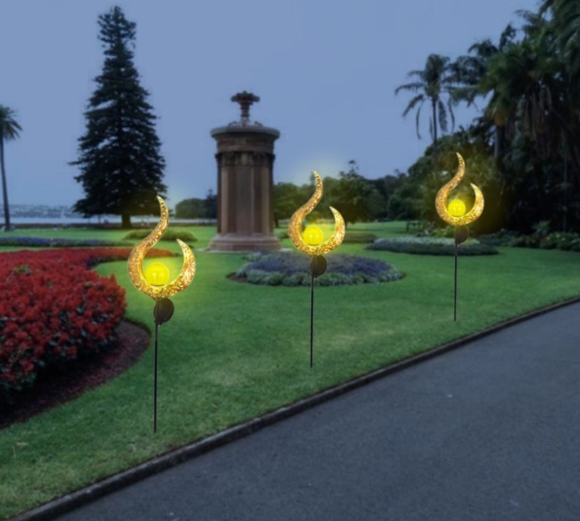 Koru LED Garden Solar Stake at World Of Decor NZ