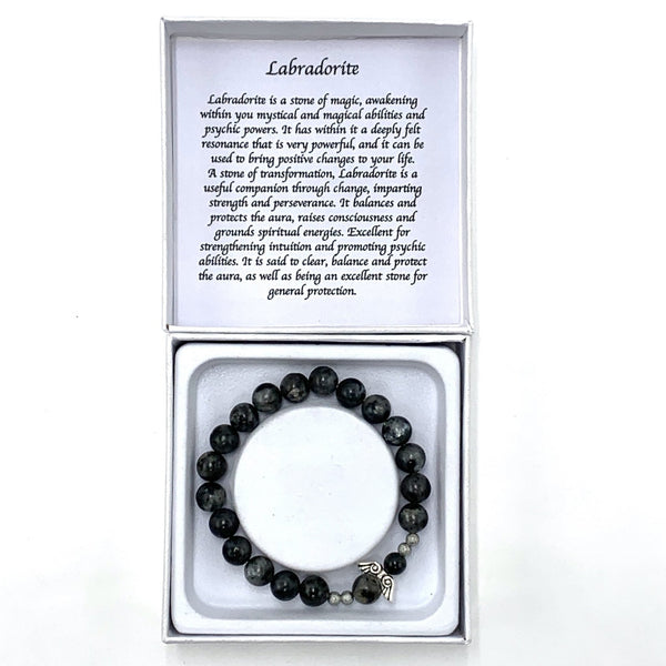 Labradorite Bracelet CRYSTAL at World Of Decor NZ