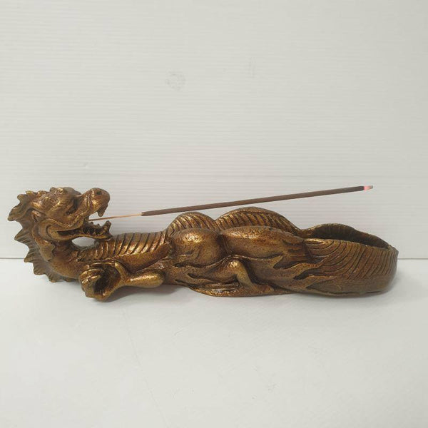 Lying Dragon Incense Holder Antique Color at World Of Decor NZ