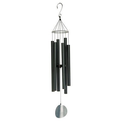 Metal Wind Chime 165cm - Black WIND CHIMES at World Of Decor NZ