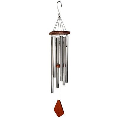 Metal Wind Chime 91cm H - Black WIND CHIMES at World Of Decor NZ