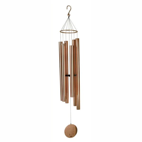 Metal Wind Chime 165cm - ROSE GOLD WIND CHIMES at World Of Decor NZ