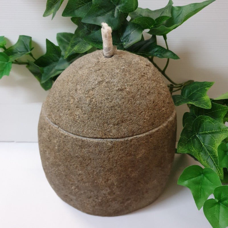 Natural Volcanic Rock Outdoor Lamp - Small CANDLES HOLDER at World Of Decor NZ