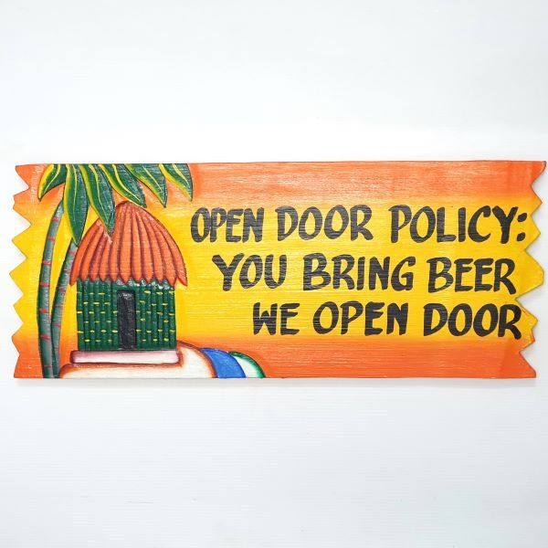 Open Door Sign at World Of Decor NZ