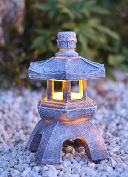 Outdoor Japanese Solar Lamp at World Of Decor NZ