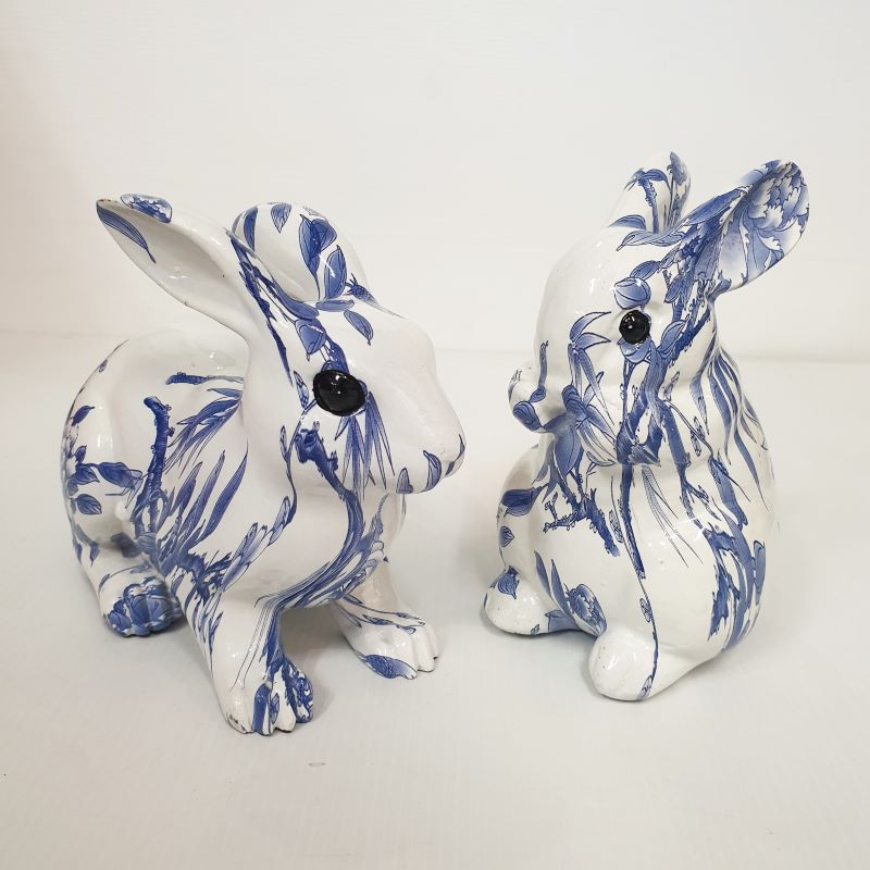 Rabbit Standing Poly Resin Figurines & Animals at World Of Decor NZ