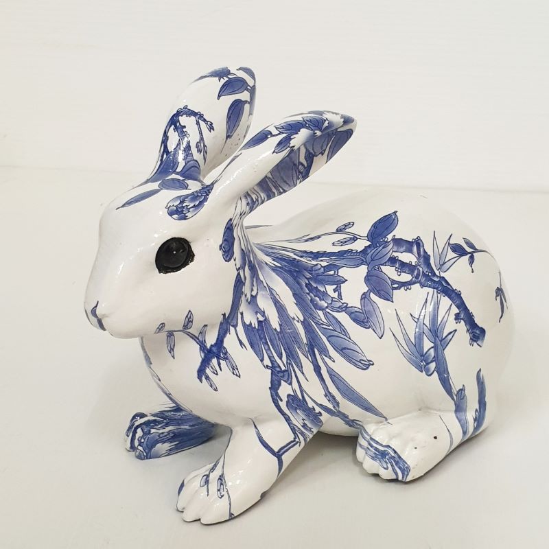 Rabbit Standing Poly Resin Figurines & Animals at World Of Decor NZ