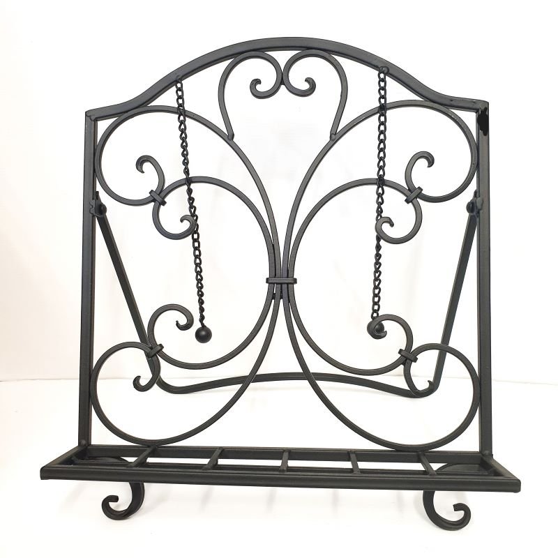 Recipe Book Stand - Black KITCHEN ACCESORIES at World Of Decor NZ