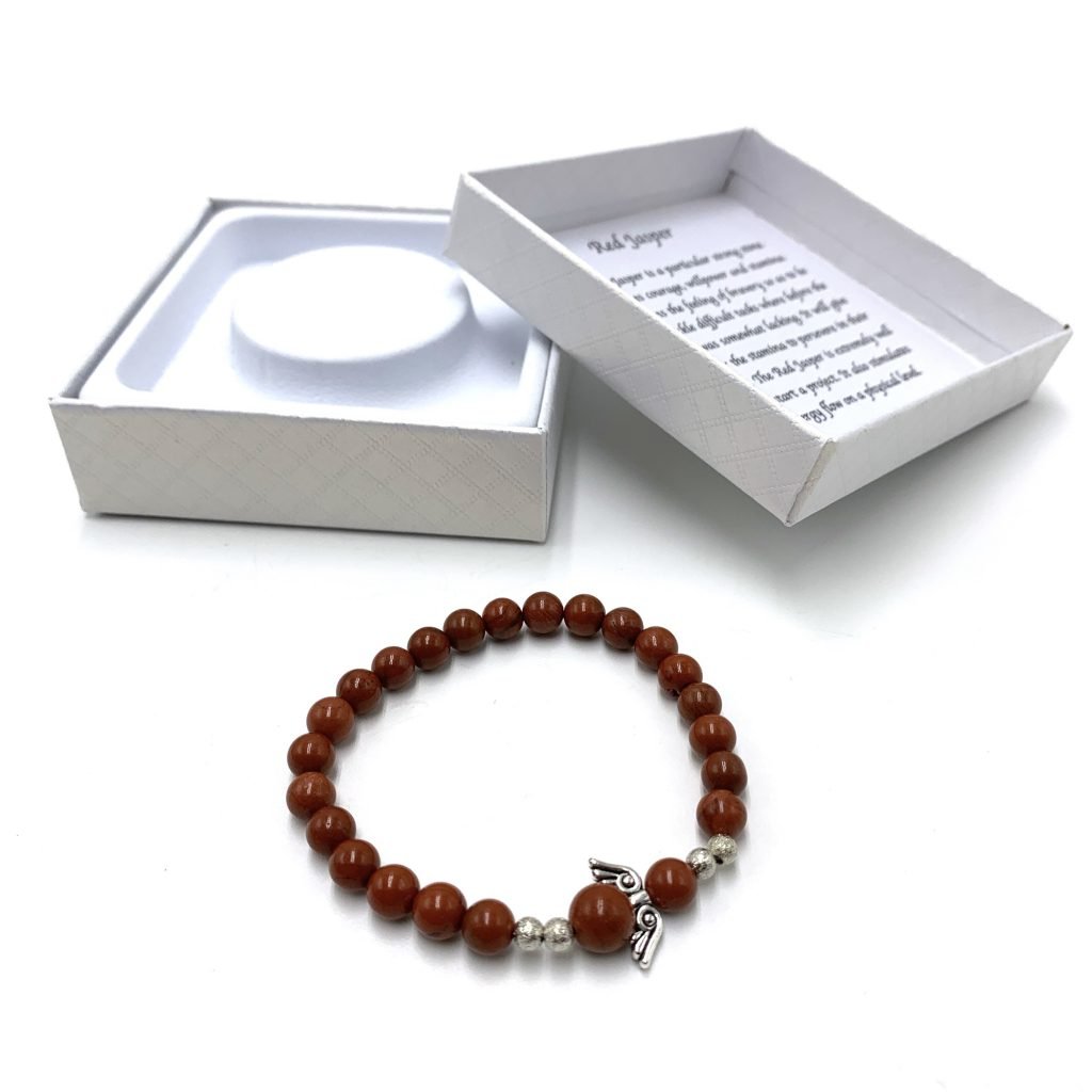 Red Jasper Bracelet CRYSTAL at World Of Decor NZ