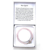 Rose Quartz Bracelet CRYSTAL at World Of Decor NZ