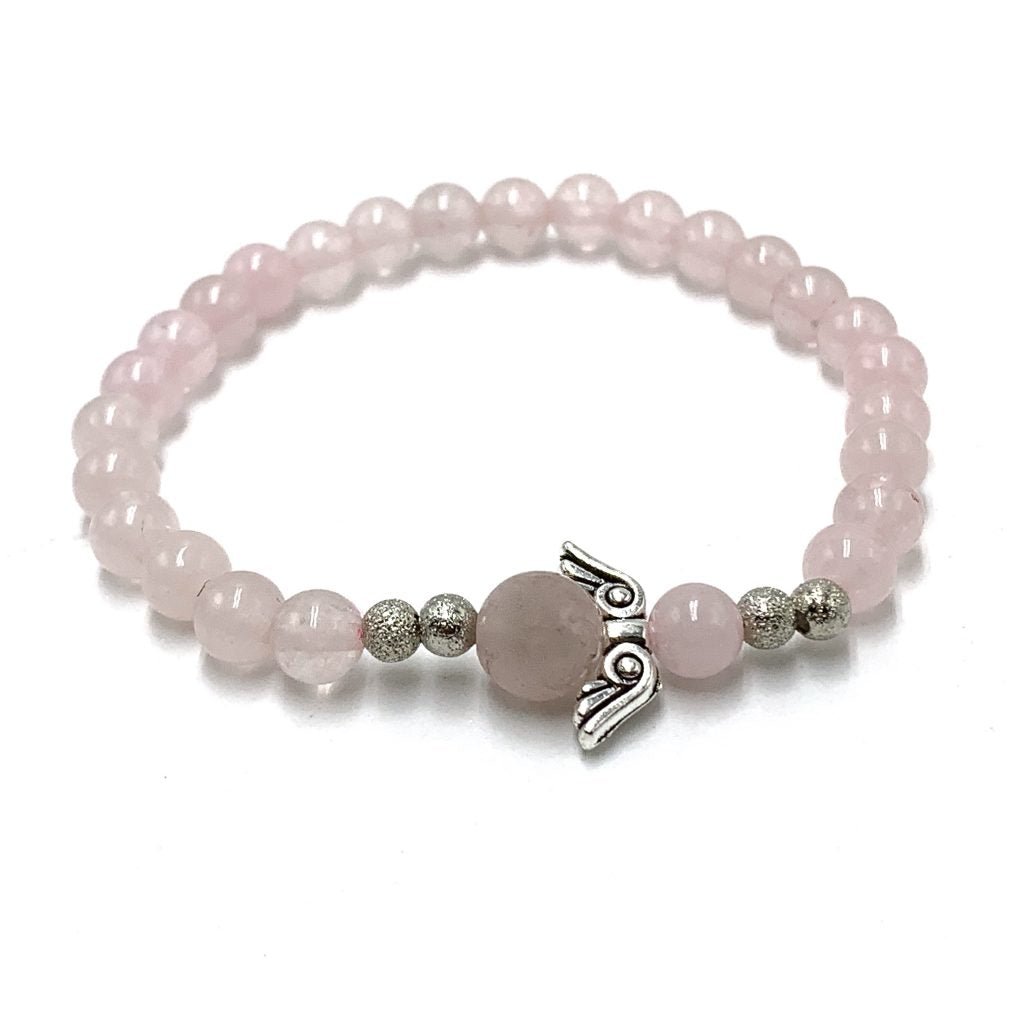 Rose Quartz Bracelet CRYSTAL at World Of Decor NZ