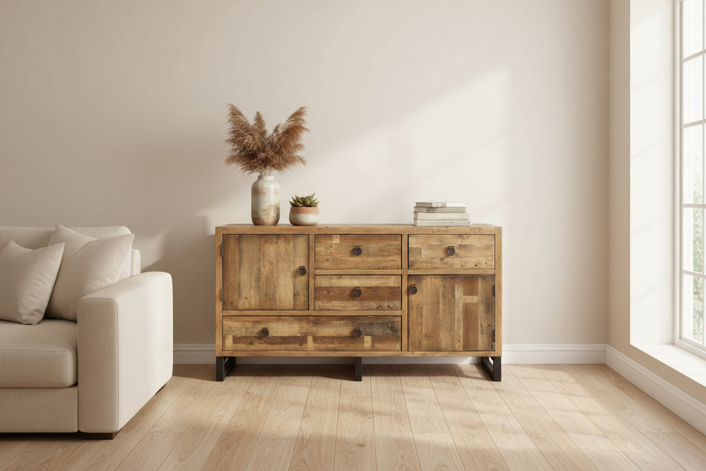 Rustic Woodenforge Buffet/Sideboard BUFFET/SIDE BOARD at World Of Decor NZ