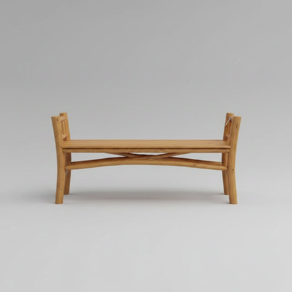 Rustick Teak Bench Seat - Natural CHAIR at World Of Decor NZ