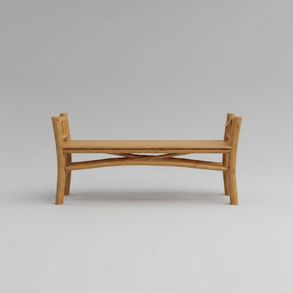 Rustick Teak Bench Seat - Natural CHAIR at World Of Decor NZ