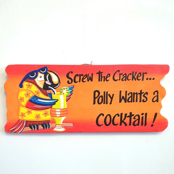 Screw the Cracker Sign Wall Art, Affirmations & Hangings at World Of Decor NZ