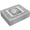 Silver Jewelry Box Rose ACCESSORIES at World Of Decor NZ