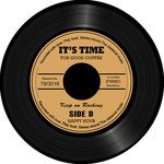 Record Glass Coaster Set of 6 Home Accessories at World Of Decor NZ