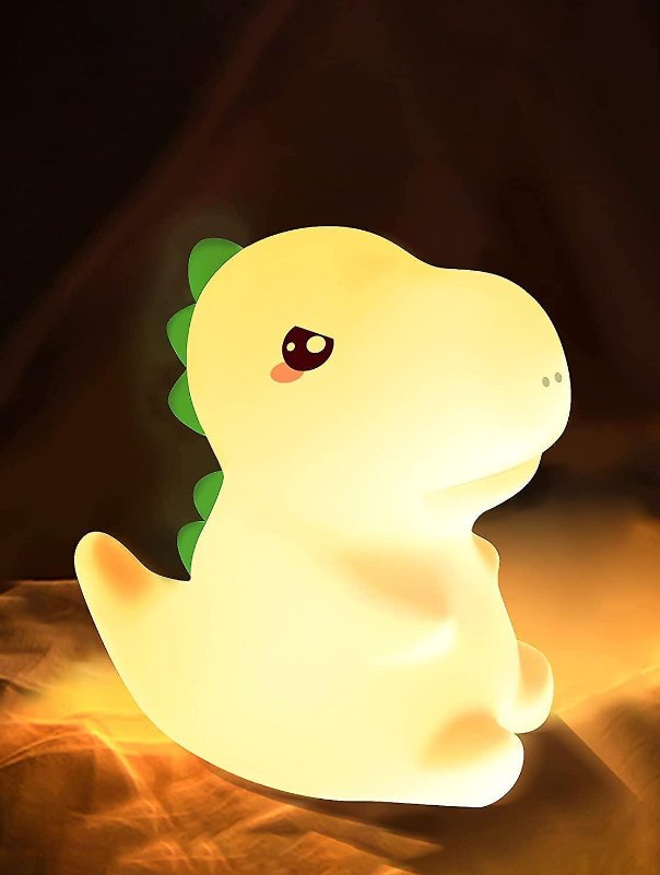 Soft Touch Silicone LED Dinosaur LAMP at World Of Decor NZ