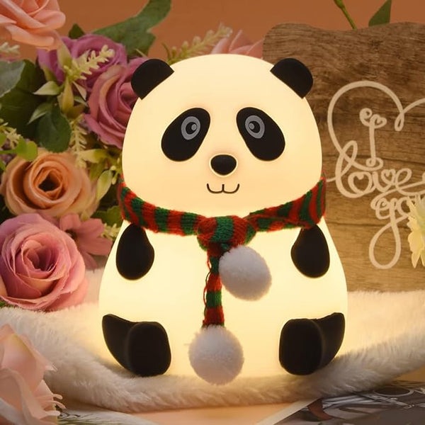 Soft Touch Silicone LED Panda at World Of Decor NZ