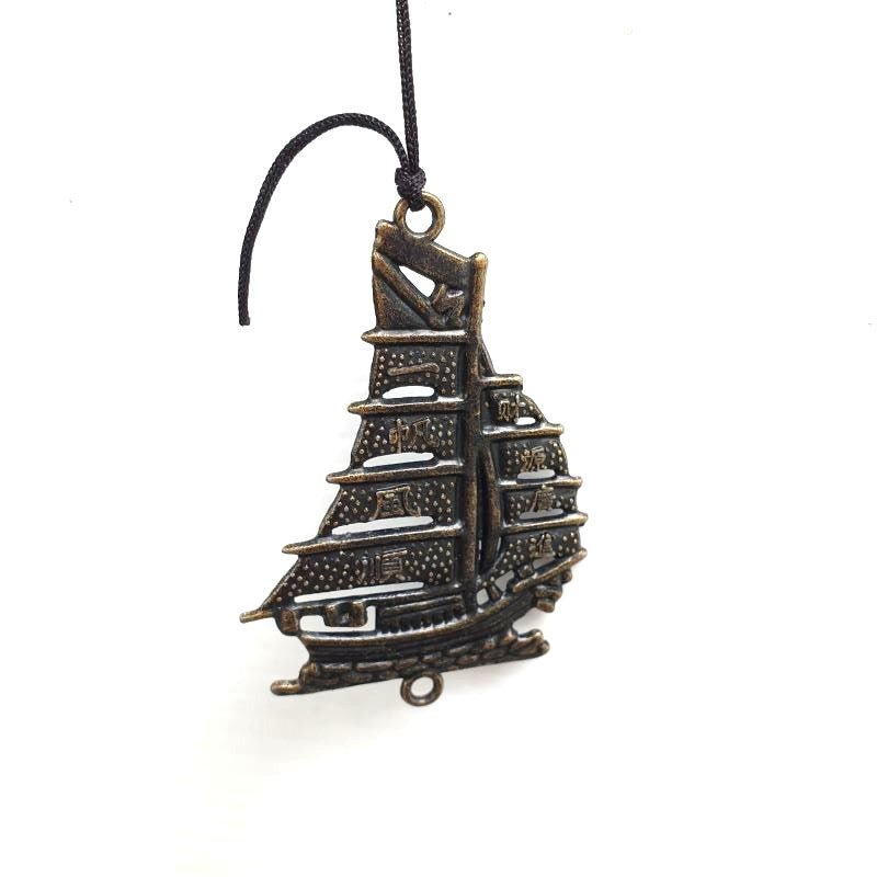 Square Metal Wind Chime - Wealth Ship 8 Rod Windchimes & Outdoors at World Of Decor NZ