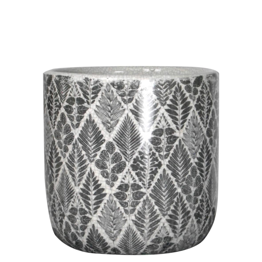 Statesman Pot - Black VASES at World Of Decor NZ