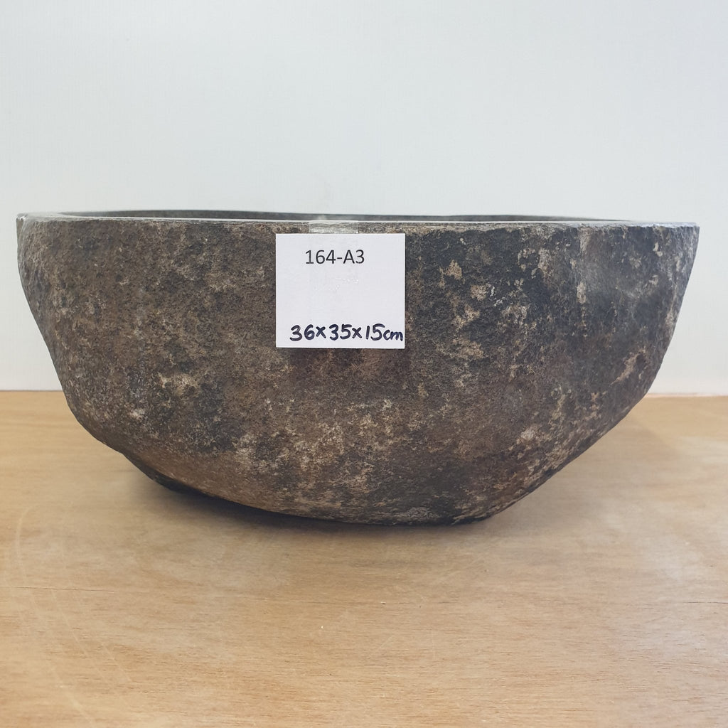 Stone Hand Basin Collections New Zealand 164 - A3 VOLCANIC ROCK at World Of Decor NZ
