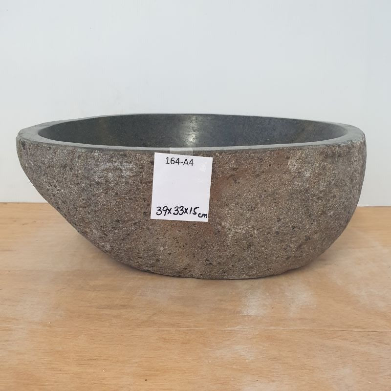 Stone Hand Basin Collections New Zealand 164 - A4 VOLCANIC ROCK at World Of Decor NZ