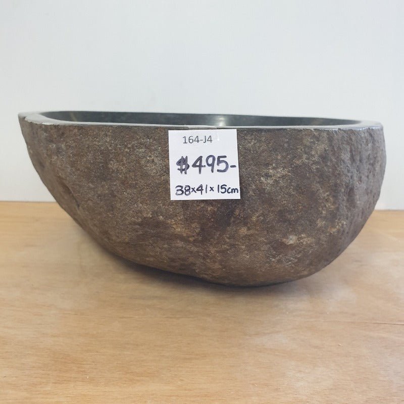 Stone Hand Basin Collections New Zealand 164 - J4 VOLCANIC ROCK at World Of Decor NZ