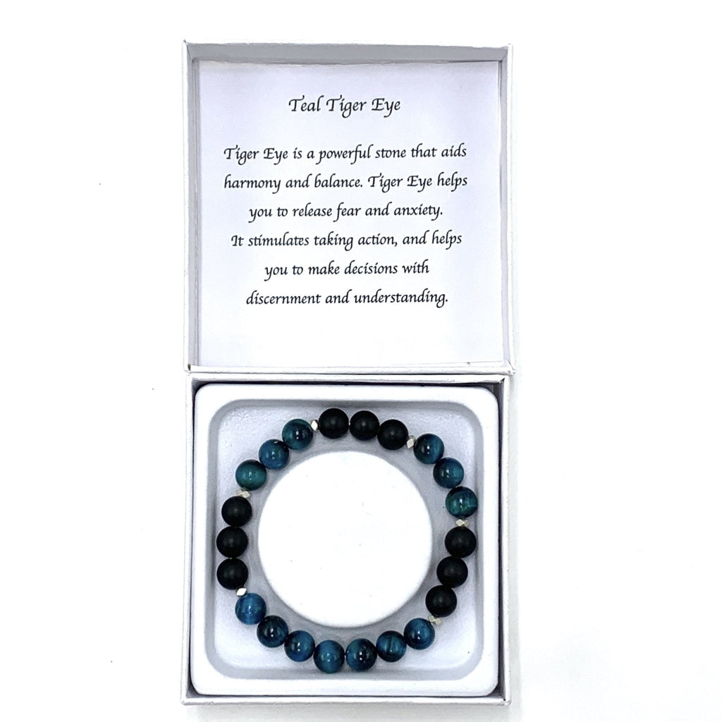 Tear Tiger Eye Bracelet CRYSTAL at World Of Decor NZ