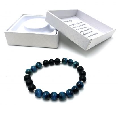 Tear Tiger Eye Bracelet CRYSTAL at World Of Decor NZ