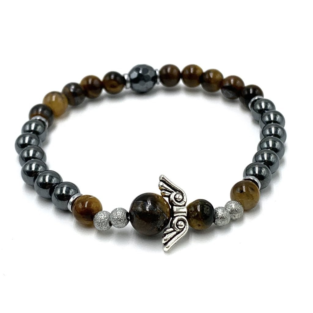 Tiger Eye Hematitite Bracelt CRYSTAL at World Of Decor NZ