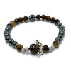 Tiger Eye Hematitite Bracelt CRYSTAL at World Of Decor NZ