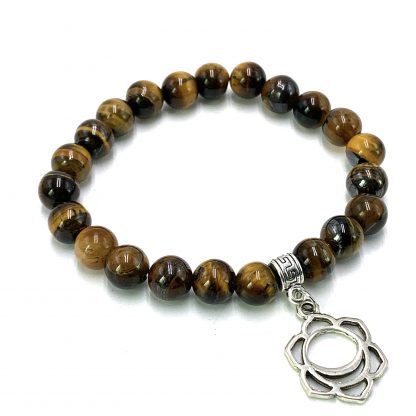 Tiger Eye Sacral Chakra Bracelet CRYSTAL at World Of Decor NZ
