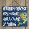 Weekend Forecast Sign Wall Art, Affirmations & Hangings at World Of Decor NZ