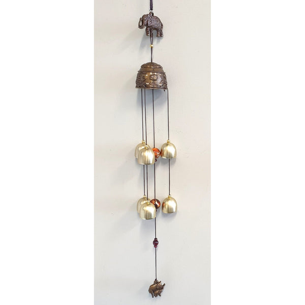 Wind Chime-Elephant 6 Bells at World Of Decor NZ