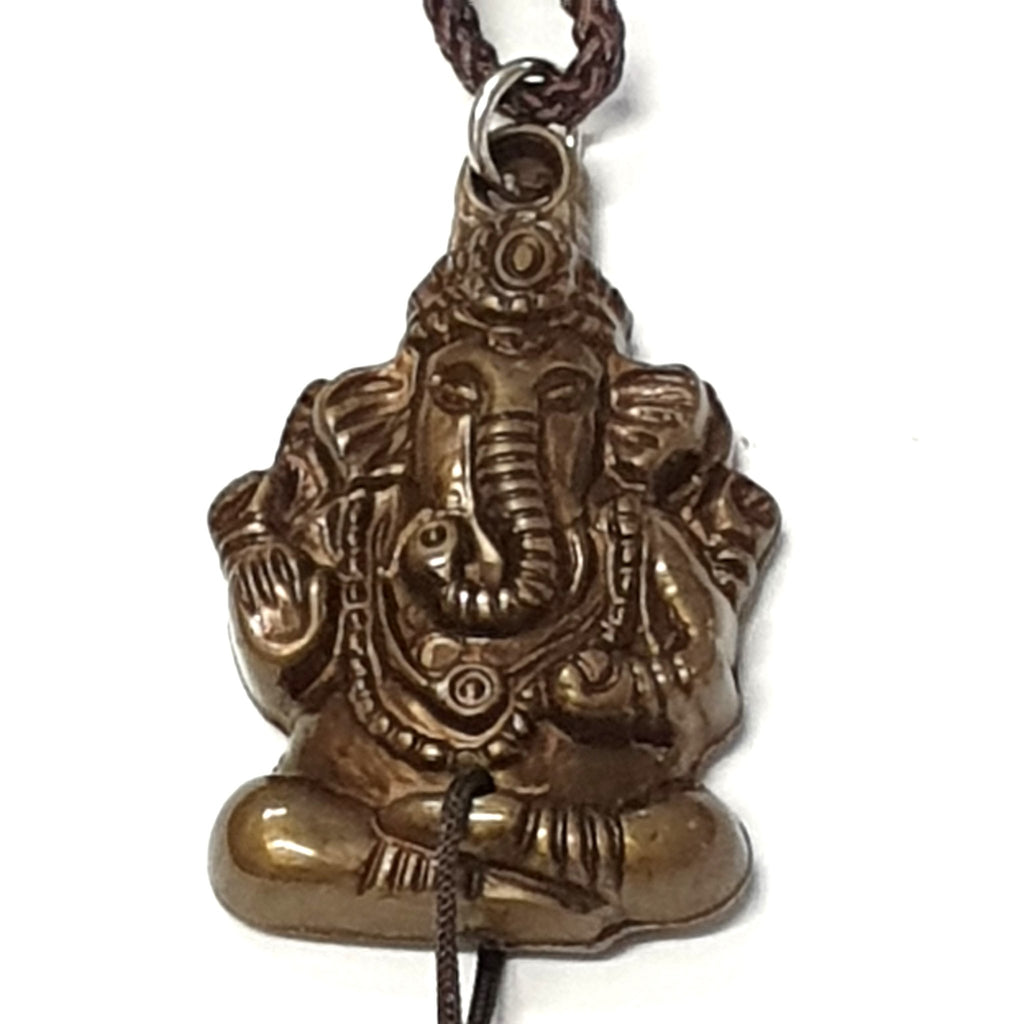 Wind Chime - Ganesha W OM 6 Bells Windchimes & Outdoors at World Of Decor NZ