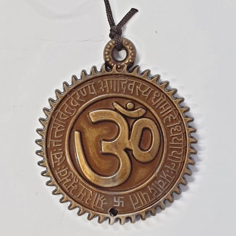 Wind Chime - Ganesha W OM 6 Bells Windchimes & Outdoors at World Of Decor NZ