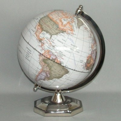 World Globe 39cm H at World Of Decor NZ